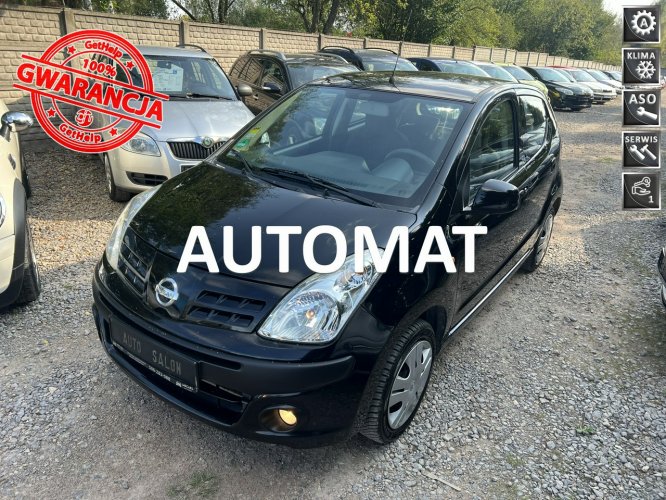 Nissan Pixo AUTOMAT*1.1*70PS*100*tys.km*Klima*1*WŁ*niemcy*OPŁACONY