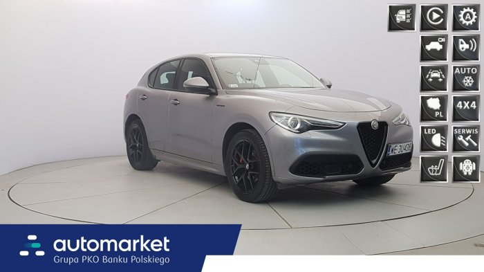 Alfa Romeo Stelvio 2.0 Turbo Veloce Q4! Z polskiego salonu! Faktura VAT!