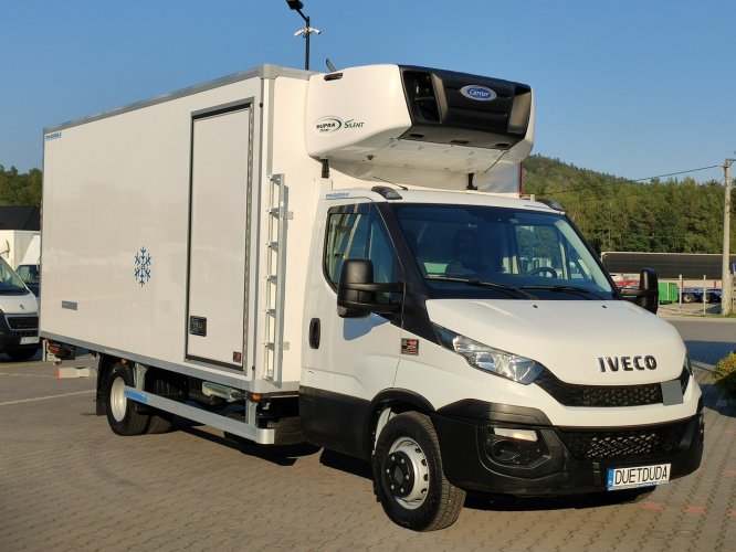 Iveco Daily 70C17 Mroźnia Ściana Grodziowa Multitemperatura Podwójny Parownik Agregat Supra 750 Boczne Drzwi+Tył Winda DHOLLANDIA