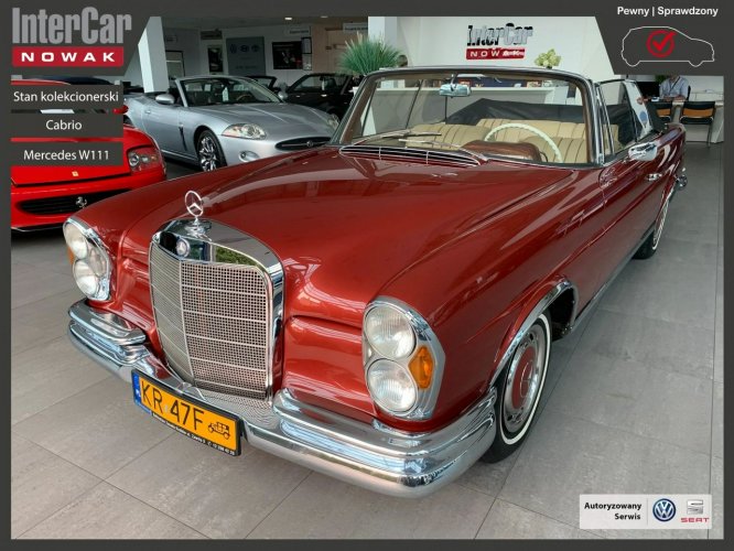 Mercedes inny W111 220SE z prywatnej Kolekcji