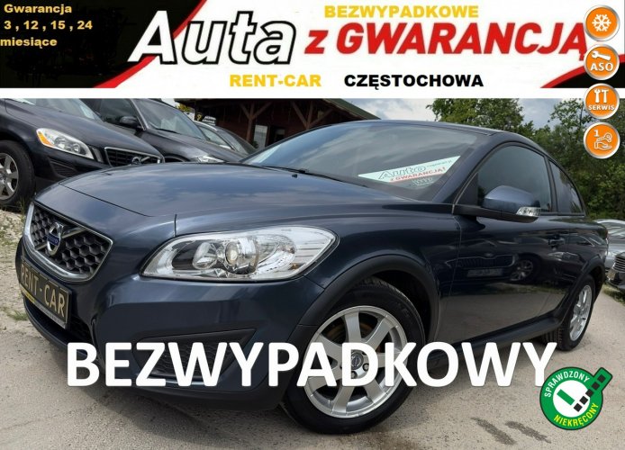 Volvo C30 1.6D*115PS*OPŁACONY Bezwypadkowy Serwis Klima*VIP GWARANCJA24Miesiące I (2006-)