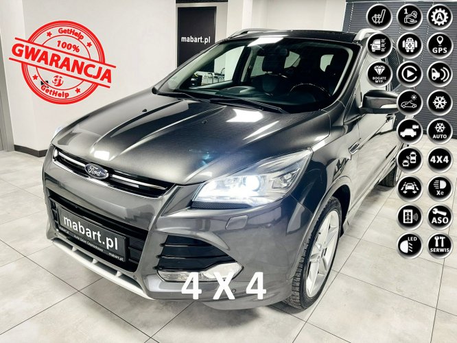 Ford Kuga 2.0TDCi 180KM INDIVIDUAL*4x4*Klimatronic*Duża Navi*SONY Audio*Panorama II (2012-)