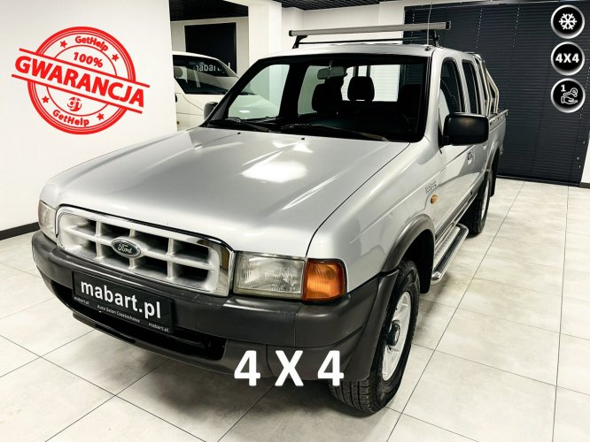 Ford Ranger 2.5 TD 4x4* Reduktory* Doppelkabine* Pickup* Klimatyzacja*5 osobowy IV (1998-2012)