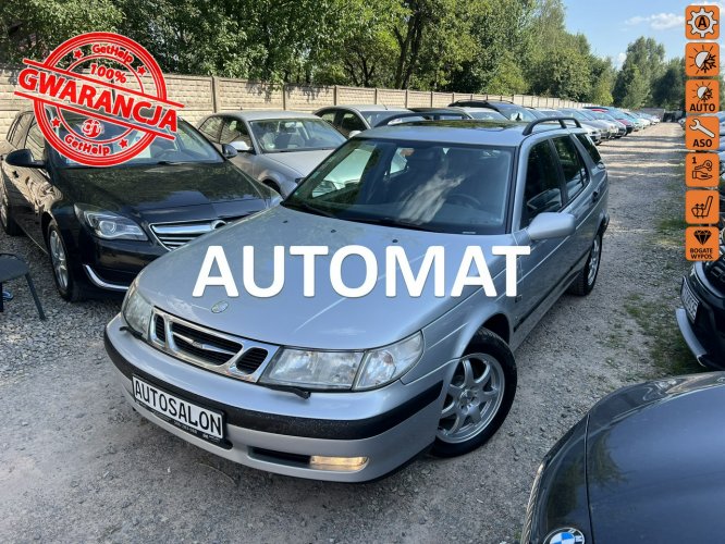 Saab 9-5 2.3T*185PS*AUTOMAT*Skóra*1wł*Niemcy*Opłacony*Bez*Rdzy* I (1997-2010)