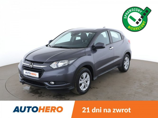 Honda HR-V 1.5 Elegance Automat Klimatronik Tempomat Navi Grzane Fotele Asystenci II (2015-)