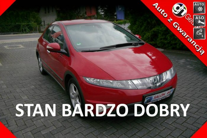 Honda Civic 1.4 Stan b.dobry bezwypadkowy pełny Serwis z Niemiec Gwarancja 12mcy VIII (2006-2011)