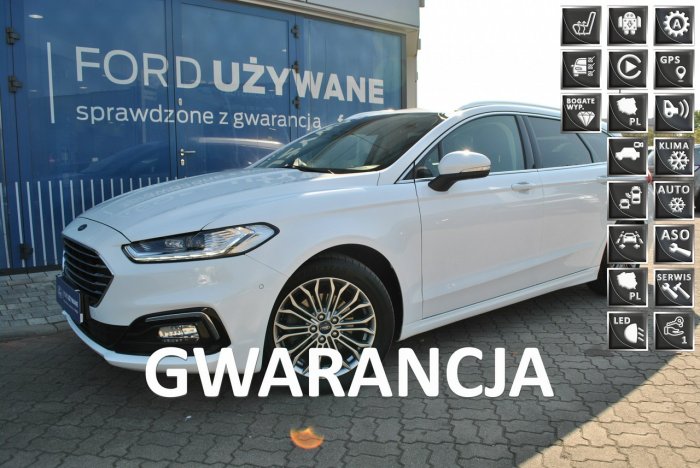 Ford Mondeo Kombi Titanium 2,0 EcoBlue 190KM A8 ASO Forda Gwarancja Ford Używane Mk5 (2014-)