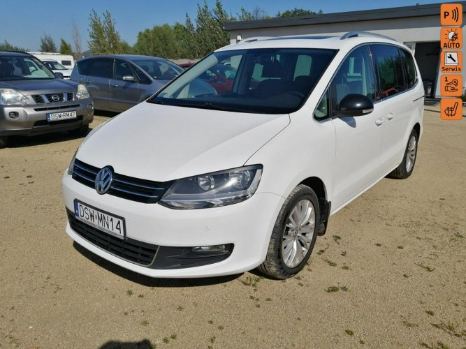 Volkswagen Sharan 2.0 140 KM KLIMATRONIK, PARKTRONIK, TEMPOMAT, PO WYMIANIE ROZRZĄDU II (2010-)