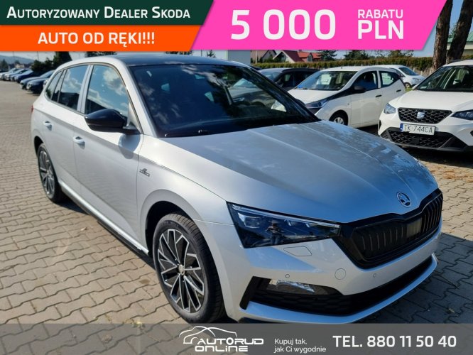 Škoda Scala Monte Carlo 1.5TSI 150KM manual Pakiet Navi Plus HAK holowniczy