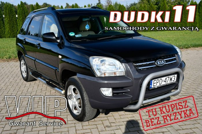 Kia Sportage 2,0+Gaz DUDKI11 Skóry.Tempomat,El.szyby.Centralka.kredyt.Hak II (2004-2010)