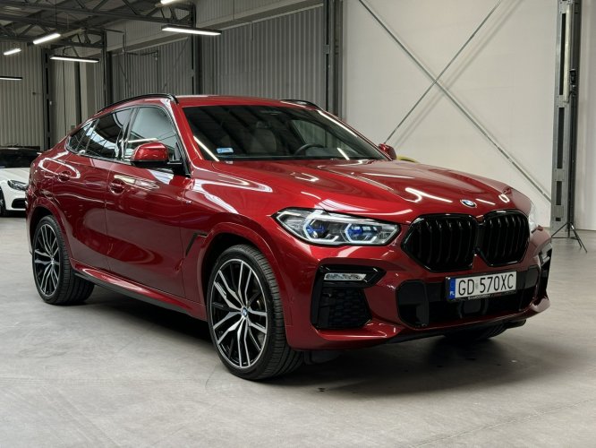 BMW X6 xDrive40d. 340KM. Polska. 1 właściciel. Bezwypadkowy. Dwa kmpl kół. G06 (2019-)