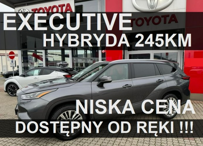 Toyota Highlander Hybryda Executive 248KM Kamera 360 Super Cena Dostępny od ręki  3217zł III (2013-)