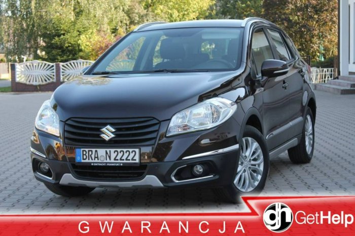 Suzuki SX4 S-Cross 1,6 Benz 120KM Automat 1 Wł. Idealny Stan 43TYS Przebiegu Serwis z DE