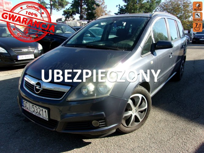 Opel Zafira Edition  1.9 CDTI 120 KM Klimatronic Alu 7 Osób Kredyt Bez BIK i KRD B (2005-2011)