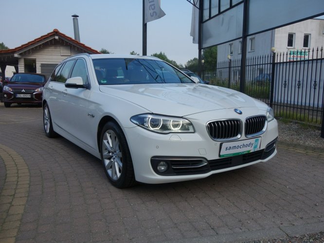 BMW 535 BMW F11 535d 313km 2016 bezwypadkowy dobrze wyposażony Luxury F10 (2009-2017)