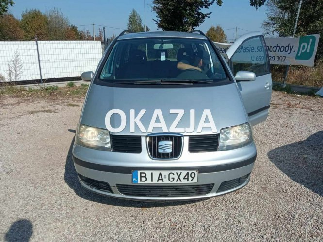 Seat Alhambra 1.9 TDI ładny stan nie zniszczona Tanie Auta SCS Białystok Fasty I (1996-2010)