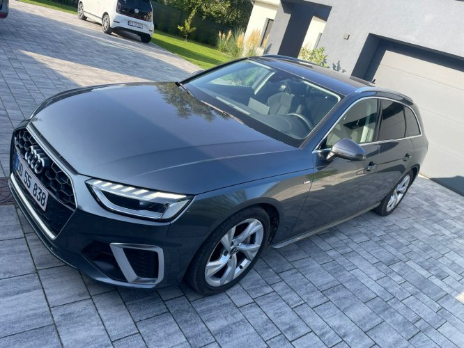 Audi A4 2.0TDI 204KM Niski Przebieg Virtual Duża Navi Led SLINE Opłacona 2021! B9 (2015-)