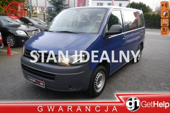 Volkswagen Transporter 9 osob Stan Idealny klima 100%Bezwypadkowy z Niemiec Gwarancja 12-mcy T5