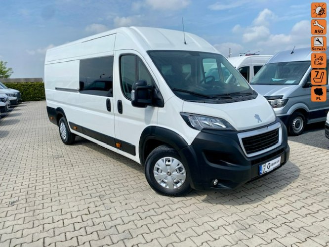 Peugeot Boxer SALON PL / DOKA 7 OSÓB / L4H2 MAXI / KLIMA / KAMERA / GWARANCJA