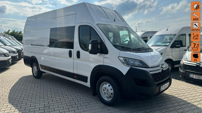 Citroen Jumper SALON PL / DOKA 7 OSÓB / L4H3 MAXI / KLIMA / Tempomat / GWARANCJA