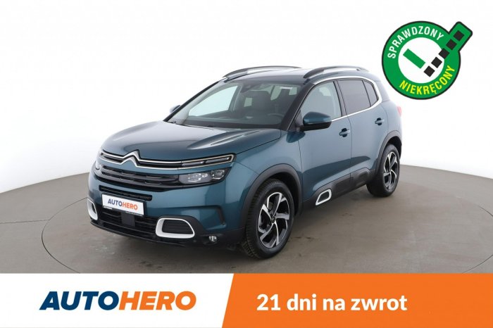 Citroen C5 Aircross Automat, full LED, skóra, navi, el. regulowane i ogrzewane fotele