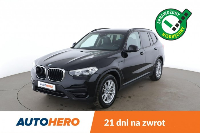 BMW X3 FV23%, Plug-In, 4x4, skóra, navi, el. fotele z pamięcią, czujniki park G01 (2017-)