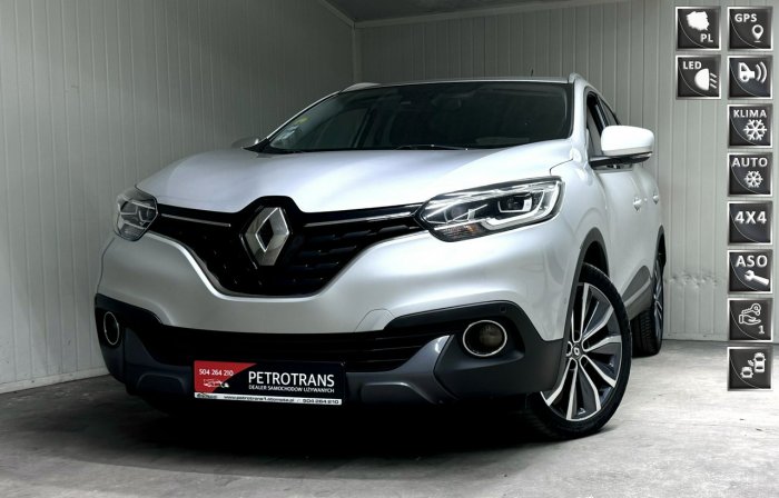 Renault Kadjar 1.6 / 131KM FULL LED Nawigacja Kamera Tempomat Czujniki Parkowania I (2015-)