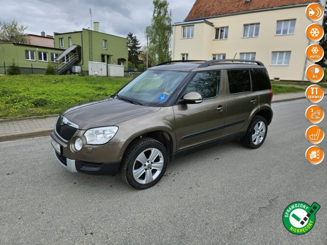 Škoda Yeti Opłacona Zadbana  Serwisowana Bogato Wyposażona 1 Wł I (2009-)