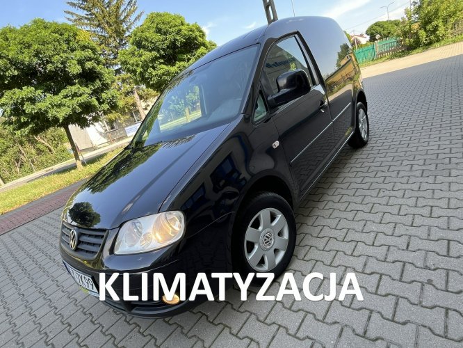 Volkswagen Caddy Volkswagen Caddy 1.9TDI 2008r Klimatyzacja VAT-1A Hak Skóra Nawigacja!