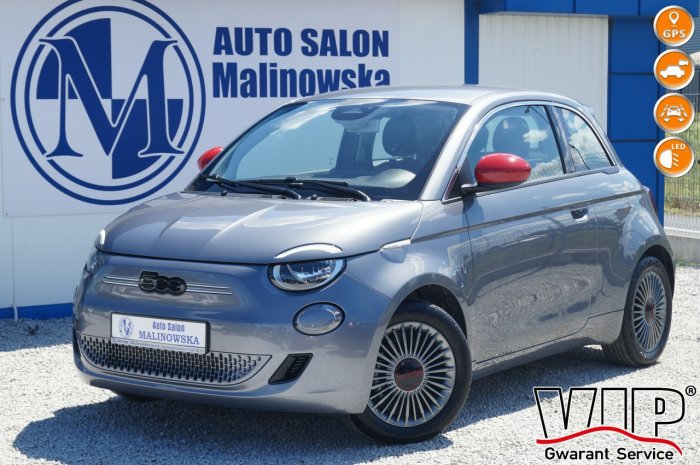 Fiat 500 RED Navi Kamera Klimatronik Radar Asystent Pasa Sensory Tempomat Alu I (2007-)