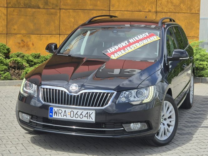 Škoda Superb 2013r, Lift, Ledy+Ksenony, 170KM, DSG, Full Serwis, Org. Lakier Filmik II (2008-2015)