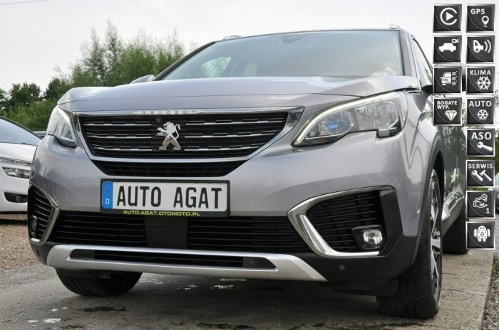 Peugeot 5008 led*asystent parkowania*kamery 360*android auto*gwarancja*7 os II (2017-)