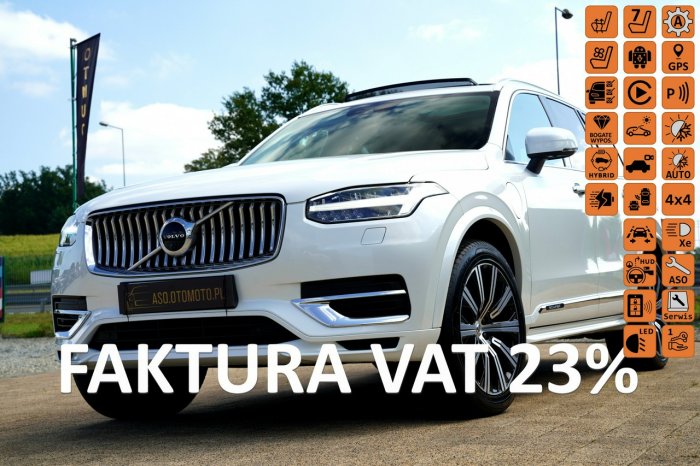 Volvo XC 90 INSCRIPTION panorama FUL LED 7-os SKÓRA nawikamera 360 pneumat hak el. II (2014-)