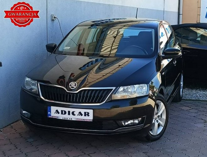 Škoda RAPID klima, 6-biegów, el.szyby x4, IsofiX, alu, Krajowy, I-szy właściciel