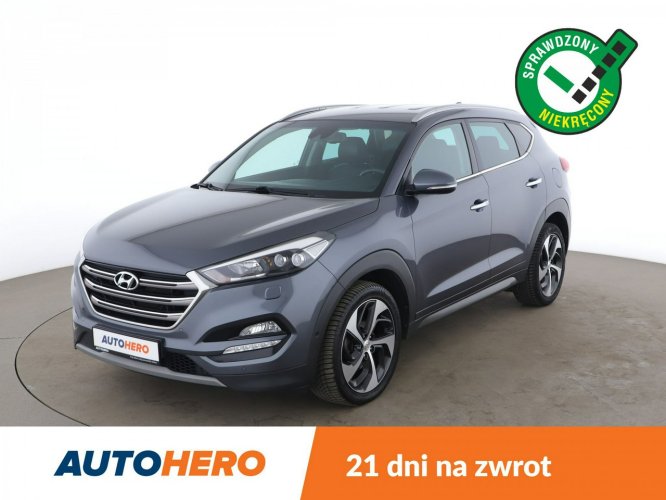 Hyundai Tucson 185KM automat 4x4 skóra navi kamera grzane+wentyl. fotele LED Blth III (2015-2020)