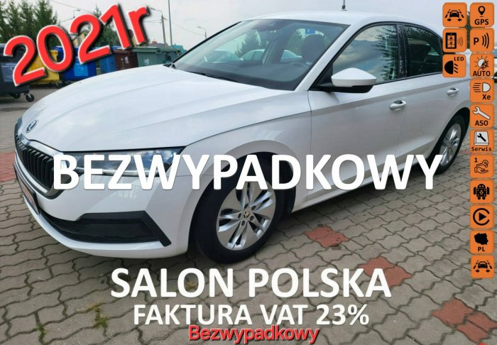 Škoda Octavia 2021Tylko Salon Polska 1Właściciel Bezwypadkowy IV (2020-)