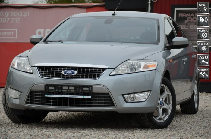 Ford Mondeo Opłacone 2.0i 16V TITANIUM Serwis Navi Convers+ 2xParktronik Alu Mk4 (2007-2014)