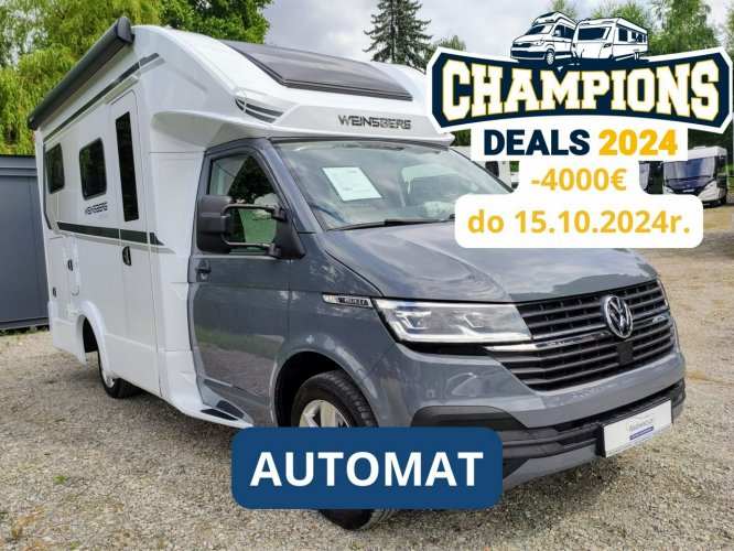 samochody kempingowe Weinsberg X-CURSION VAN 500 MQ Od ręki Kompaktowa półintegra 5,9m na podwoziu VW T6! Weinsberg KRAKÓW