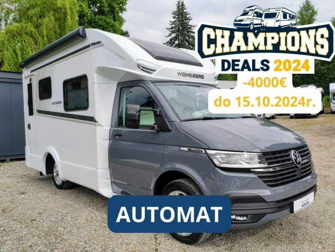 samochody kempingowe Weinsberg X-CURSION VAN 500 LT Od ręki kompaktowa półintegra 5,9m na podwoziu VW T6! Weinsberg KRAKÓW