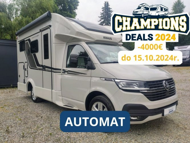 samochody kempingowe Knaus TOURER VAN 500 MQ Od ręki - Kompaktowy kamper 5,9m na podwoziu VW T6! KNAUS KRAKÓW