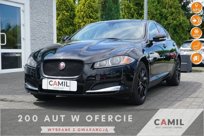 Jaguar XF 2.0 Benzyna 241KM, zadbany, zarejestrowany, rok gwarancji w cenie, X250 (2007-2015)