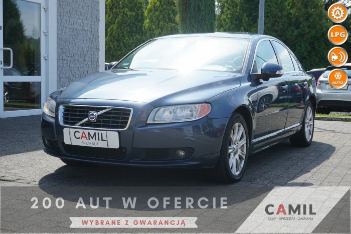 Volvo S80 3.2 Benzyna+Gaz 238KM, zarejestrowane, ubezpieczone, dynamiczne, II (2006-)