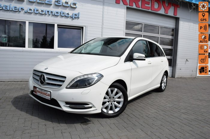 Mercedes B 180 1.5 CDI Automat Serwis Bi-Xenon LED Navi Bluetooth EURO-5b 186tys.km W246 (2011-)