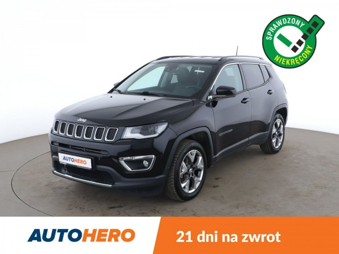 Jeep Compass navi/ kamera/ półskóra /grzane fotele /tempomat /hak/ Bluetooth/ II (2011-)