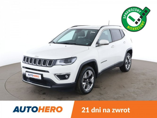 Jeep Compass 4x4, automat, skóra, bi-xenon, czujniki parkowania, klima auto II (2011-)