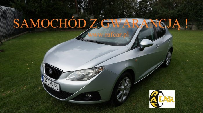 Seat Ibiza z Niemiec opłacona zadbana. Gwarancja IV (2008-)