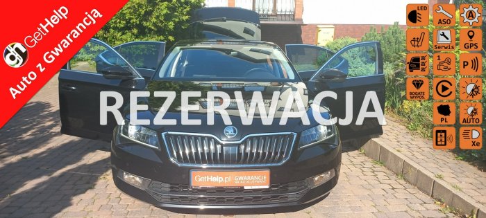 Škoda Superb DSG Full Led  Grzane fotele Salon PL F.VAT23% 55900 Netto III (2015-2023)