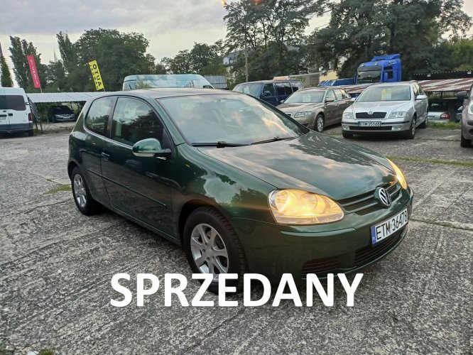 Volkswagen Golf z Niemiec, po opłatach, po przeglądzie, zarejestrowany, ubezpieczony V (2003-2008)