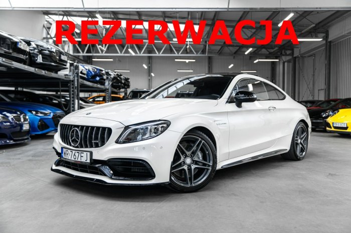 Mercedes C 63 AMG 4.0 V8 Coupe. Polift. Bezwypadkowy. 28 000 km! W205 (2014-)