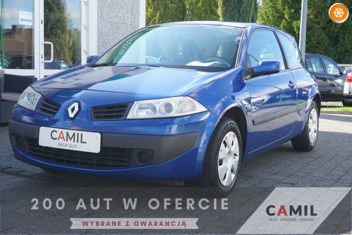 Renault Megane 1.5DCi 86KM, Zarejestrowany, Ubezpieczony, Sprawny, Ekonomiczny, II (2002-2008)